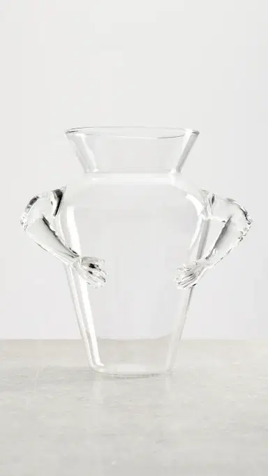 FAZEEK Silhouette Vase Clear One Size | Thumbnail 4