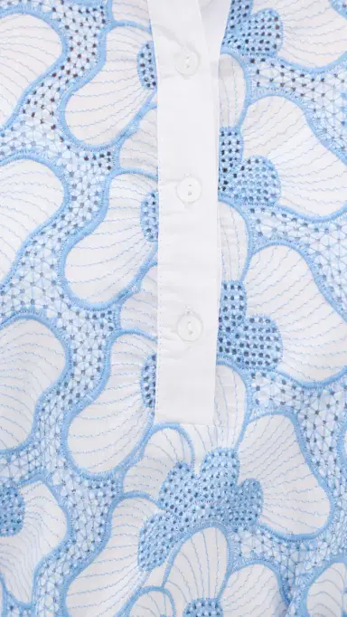 Sundress Lupy Short Coverup Eyelet Butterfly | Thumbnail 6 Sundress Lupy Short Coverup Eyelet Butterfly | Thumbnail 6