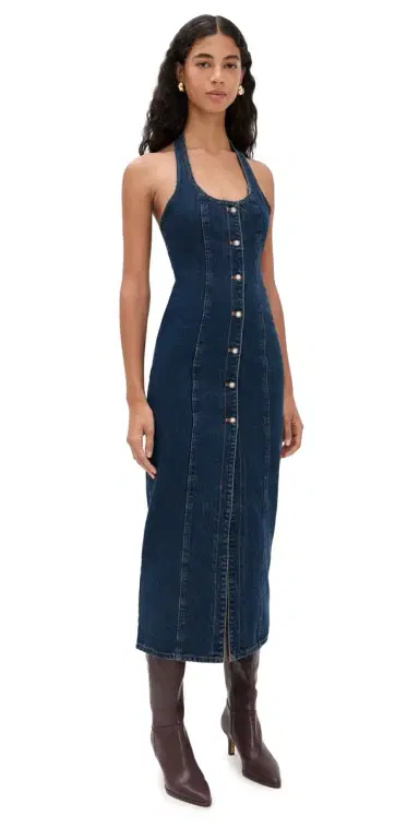 LIONESS Kenny Dress Indigo | Thumbnail 1 LIONESS Kenny Dress Indigo | Thumbnail 1