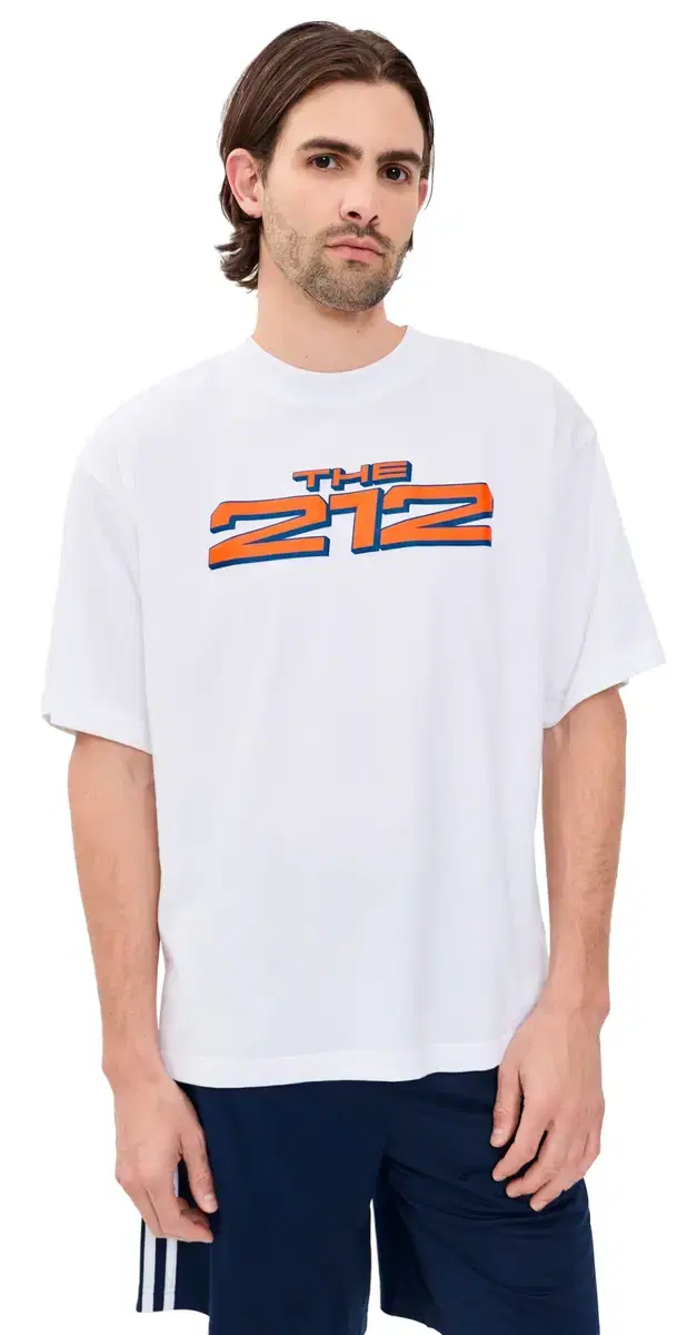 adidas NY City Tee White/Collegiate Royal