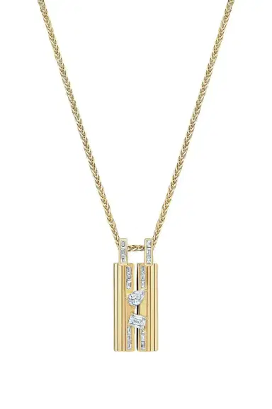 LORAIDA Diamond Diamond Small Blade Necklace | Thumbnail 1