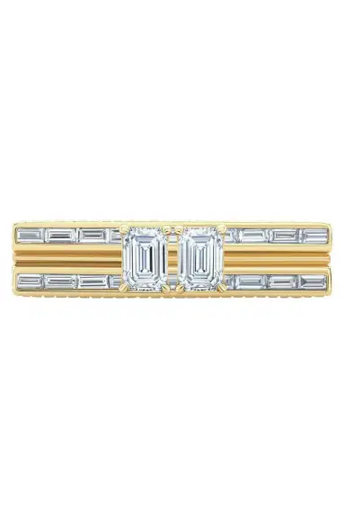 LORAIDA Diamond Double Blade Ring | Thumbnail 1