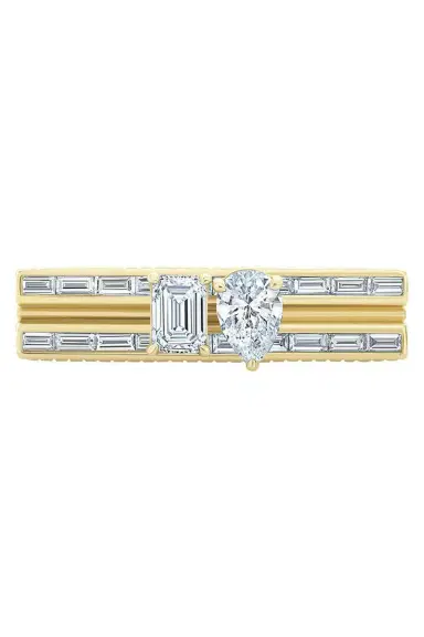 LORAIDA Diamond Pear Blade Ring | Thumbnail 1
