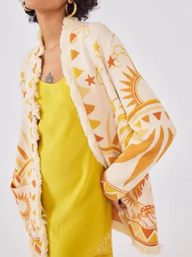 HAYLEY MENZIES Magic Leopard Cardigan | Thumbnail 3