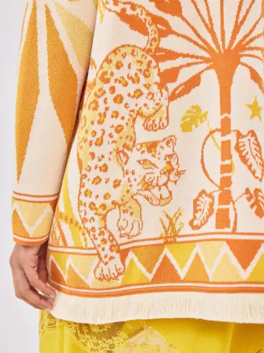 HAYLEY MENZIES Magic Leopard Cardigan | Thumbnail 8