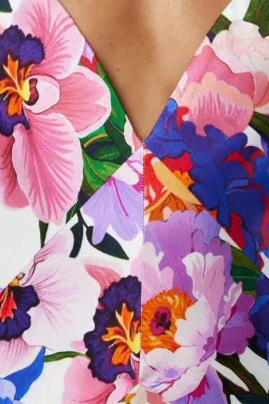 Borgo de Nor Olive Dress - Floral Candy | Thumbnail 4 Borgo de Nor Olive Dress - Floral Candy | Thumbnail 4