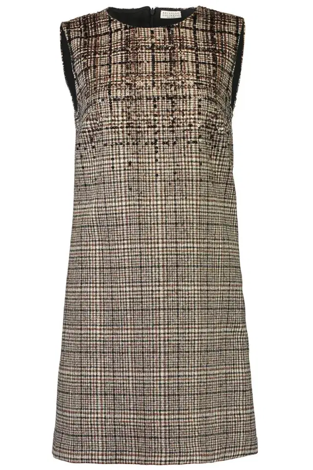 Brunello Cucinelli Pailette Mini Dress