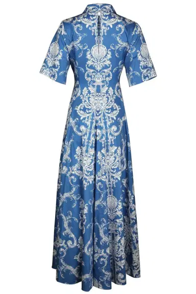 Borgo de Nor Posie Dress - Barocco | Thumbnail 5