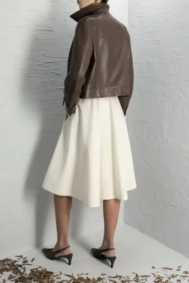 Brunello Cucinelli Smooth Zip Jacket | Thumbnail 2