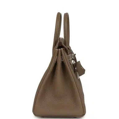 HERMÈS Hermes Birkin 25 Etoupe Togo Palladium Hardware | Thumbnail 3 HERMÈS Hermes Birkin 25 Etoupe Togo Palladium Hardware | Thumbnail 3