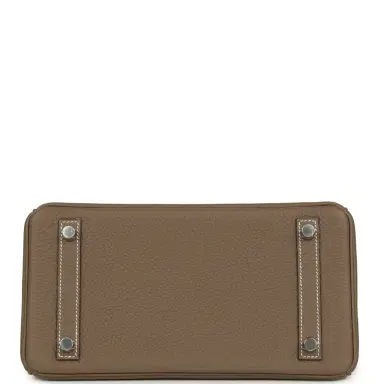 HERMÈS Hermes Birkin 25 Etoupe Togo Palladium Hardware | Thumbnail 6 HERMÈS Hermes Birkin 25 Etoupe Togo Palladium Hardware | Thumbnail 6