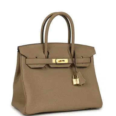 HERMÈS Hermes Birkin 30 Beige Marfa Togo Gold Hardware | Thumbnail 2