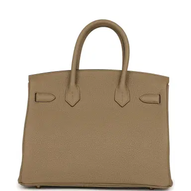 HERMÈS Hermes Birkin 30 Beige Marfa Togo Gold Hardware | Thumbnail 4