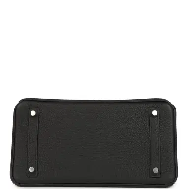 HERMÈS Hermes Birkin 30 Black Togo Palladium Hardware | Thumbnail 6 HERMÈS Hermes Birkin 30 Black Togo Palladium Hardware | Thumbnail 6