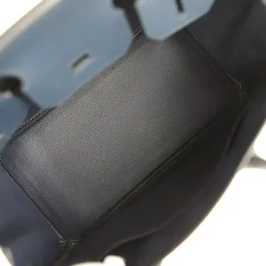 HERMÈS Hermes Birkin 30 Bleu Indigo Epsom Rose Gold Hardware | Thumbnail 8