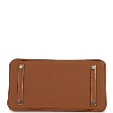 HERMÈS Hermes Birkin 30 Gold Togo Palladium Hardware | Thumbnail 6