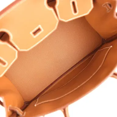 HERMÈS Hermes Birkin 30 Gold Togo Palladium Hardware | Thumbnail 8