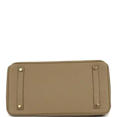 HERMÈS Hermes Birkin 35 Beige Marfa Togo Gold Hardware | Thumbnail 6