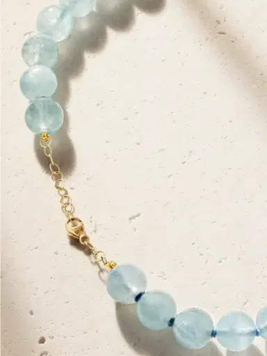 JIA JIA Oracle 14-karat Gold Aquamarine Necklace | Thumbnail 3 JIA JIA Oracle 14-karat Gold Aquamarine Necklace | Thumbnail 3