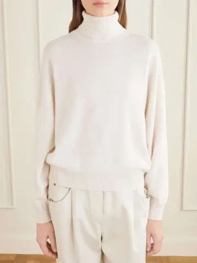 Brunello Cucinelli Cashmere Turtleneck Sweater | Thumbnail 3