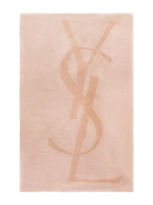 Grand Carre Rayures Cassandre Cashmere And Silk-blend Scarf