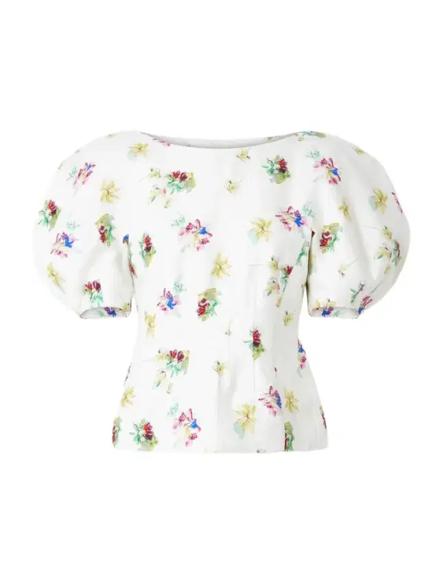 Ayelet Floral-print Linen-twill Blouse Ayelet Floral-print Linen-twill Blouse