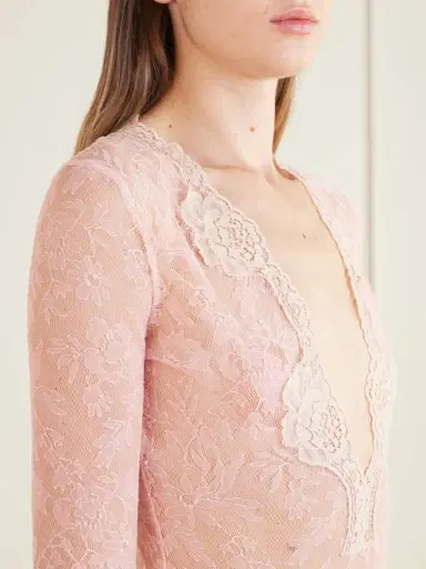 Valentino Garavani Stretch-lace Bodysuit | Thumbnail 4