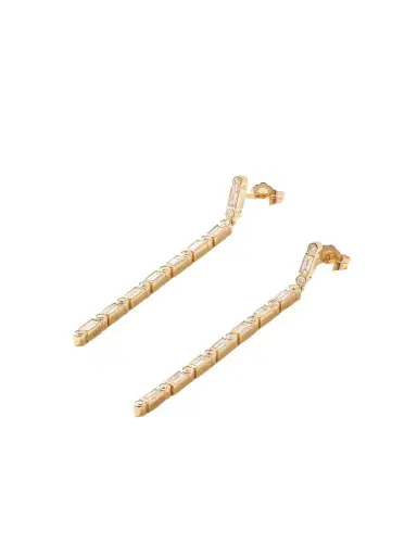 Sydney Evan 14-karat Gold Diamond Earrings | Thumbnail 1