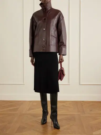 Galvan Paneled Leather Jacket | Thumbnail 2