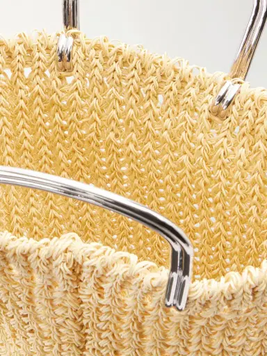 Tory Burch Woven Raffia Tote Bag | Thumbnail 6