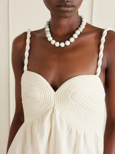 Jennifer Behr Louisa Gold-plated Jade Necklace | Thumbnail 2