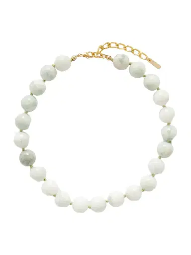 Jennifer Behr Louisa Gold-plated Jade Necklace | Thumbnail 1