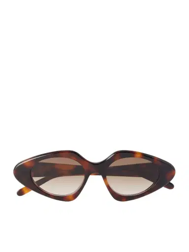 Loewe Slim Cat-eye Tortoiseshell Acetate Sunglasses | Thumbnail 1