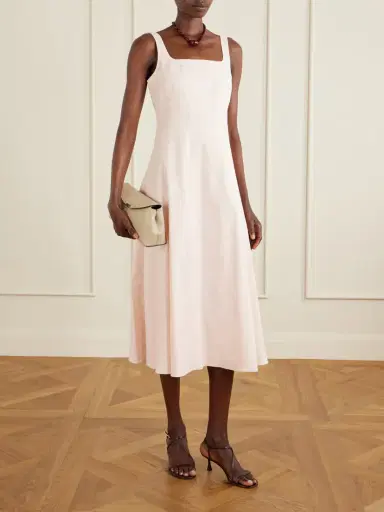 Theory Linen-blend Midi Dress | Thumbnail 2