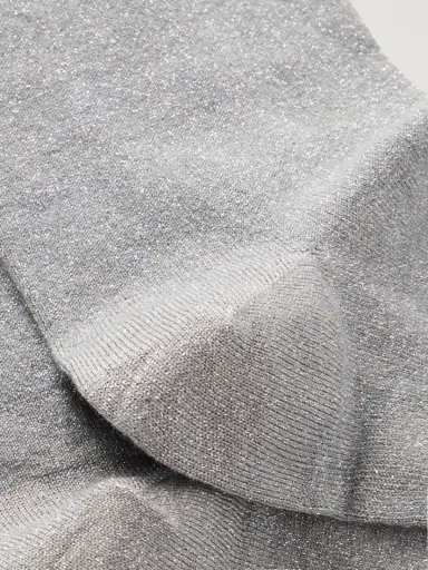 Brunello Cucinelli Metallic Cashmere-blend Ankle Socks | Thumbnail 2