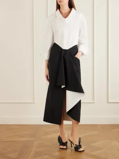 Givenchy Wool And Mohair-blend Maxi Wrap Skirt | Thumbnail 2