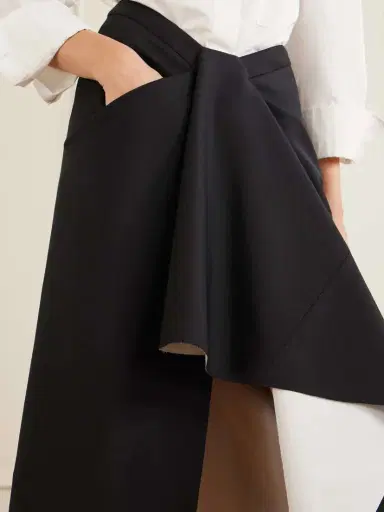 Givenchy Wool And Mohair-blend Maxi Wrap Skirt | Thumbnail 4