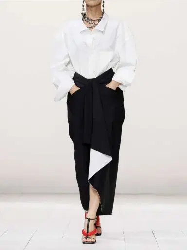 Givenchy Wool And Mohair-blend Maxi Wrap Skirt | Thumbnail 5