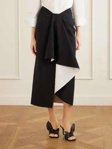 Givenchy Wool And Mohair-blend Maxi Wrap Skirt | Thumbnail 6