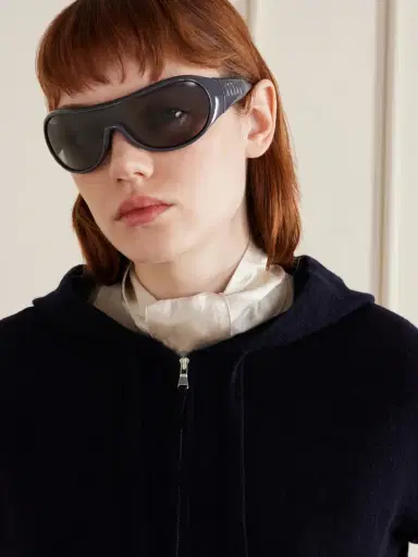 Miu Miu Eyewear Rounded-frame Acetate Sunglasses | Thumbnail 2