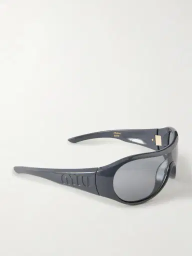 Miu Miu Eyewear Rounded-frame Acetate Sunglasses | Thumbnail 3