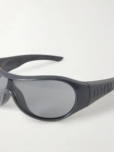 Miu Miu Eyewear Rounded-frame Acetate Sunglasses | Thumbnail 4