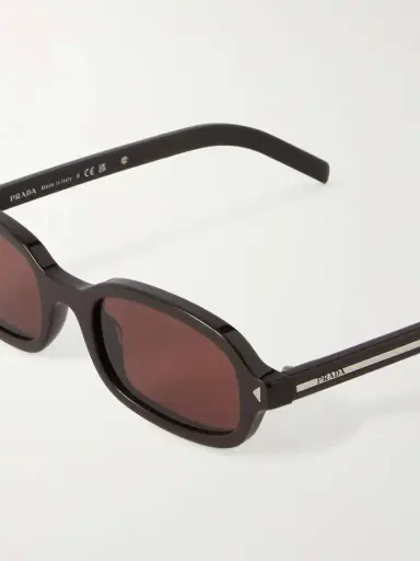 PRADA EYEWEAR Rectangular-frame Acetate Sunglasses | Thumbnail 4