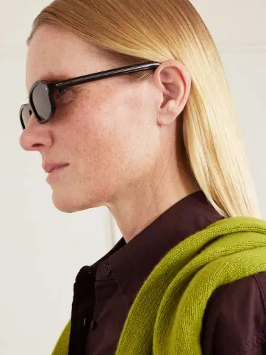 PRADA EYEWEAR Rectangular-frame Acetate Sunglasses | Thumbnail 5