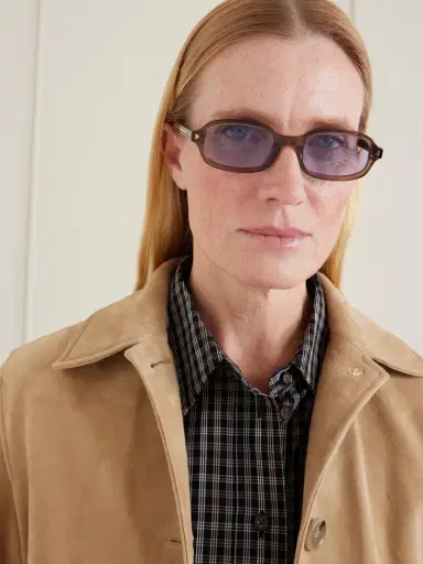 PRADA EYEWEAR Rectangular-frame Acetate Sunglasses | Thumbnail 2