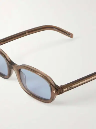 PRADA EYEWEAR Rectangular-frame Acetate Sunglasses | Thumbnail 4