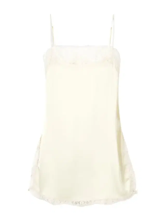 Adnina Lace-trimmed Recycled-satin Top