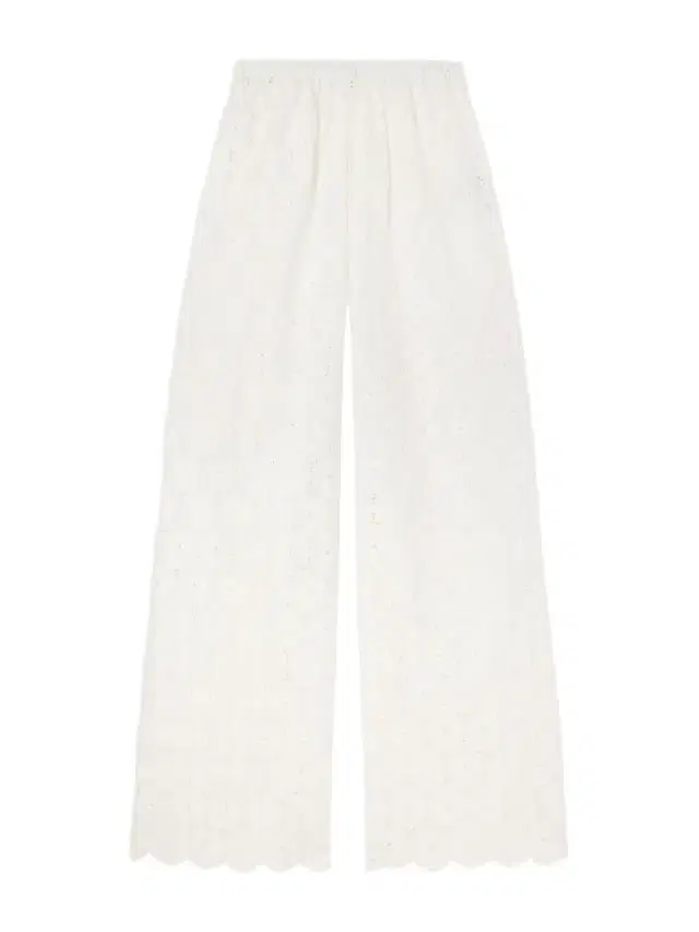 Pamina Broderie Anglaise Straight-leg Pants