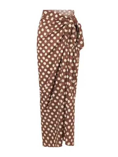 Faithfull Lomas Polka-dot Cotton Pareo | Thumbnail 1 Faithfull Lomas Polka-dot Cotton Pareo | Thumbnail 1