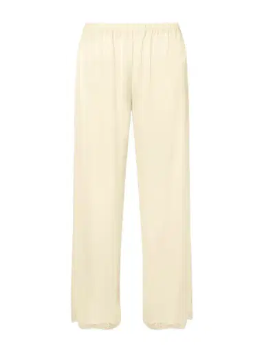 Faithfull Adnina Lace-trimmed Recycled-satin Wide-leg Pants | Thumbnail 1 Faithfull Adnina Lace-trimmed Recycled-satin Wide-leg Pants | Thumbnail 1
